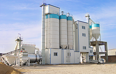 dry mix mortar production plant