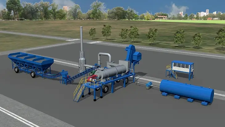 Asphalt Drum Mixing Plant