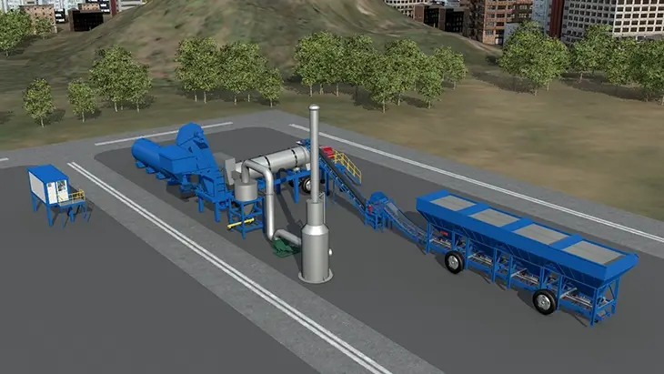 Asphalt Drum Mixing Plant