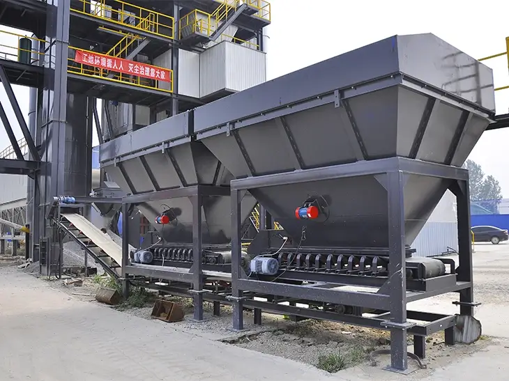 RAP feeder of asphalt mixing plant width=