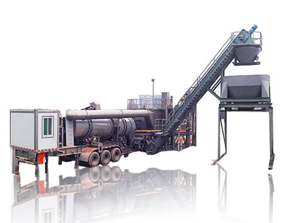 YLLB mobile continuous asphalt mixing plant