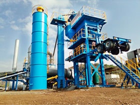 YLB mobile bitumen mixing plants, Precise screening, accurate weighing. Modular design, plant relocation only takes 5 days
