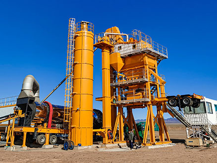 YLB mobile bitumen mixing plants, Precise screening, accurate weighing. Modular design, plant relocation only takes 5 days