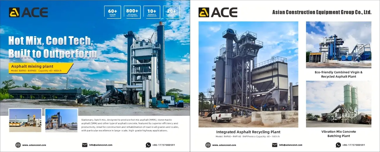BAP Series Stationary Asphalt Mixing Plant
