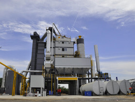 Hot Recycled Asphalt Plant, 160 Tons Per Hour