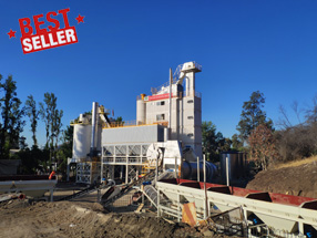 Energy-saving Advanced Batch Mix Asphalt Plant JNW260