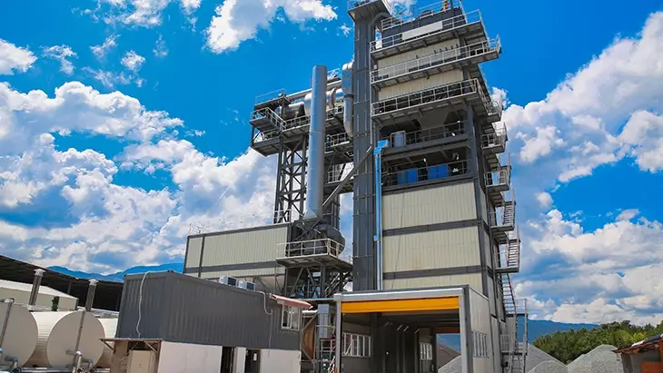 Asphalt Plant ALB Series, batch mixing