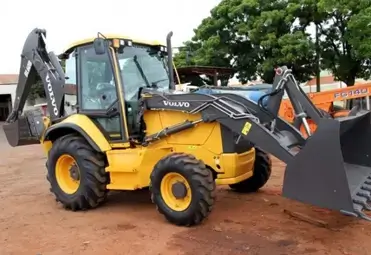 volvo backhoe tractor