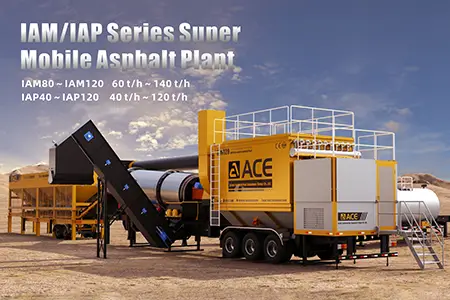 Super Mobile Asphalt Plants IAM/IAP Series