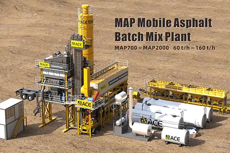 Mobile Asphalt Plants MAP Series