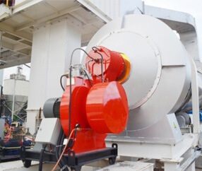 burner for alb asphalt plants