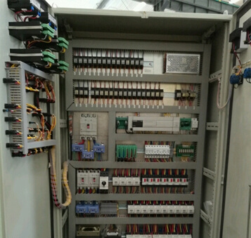 control system of mobile concrete plant