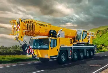 Liebherr crane truck