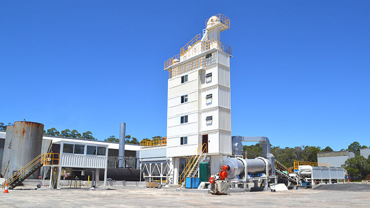 enviormental friendly asphalt mixing plant