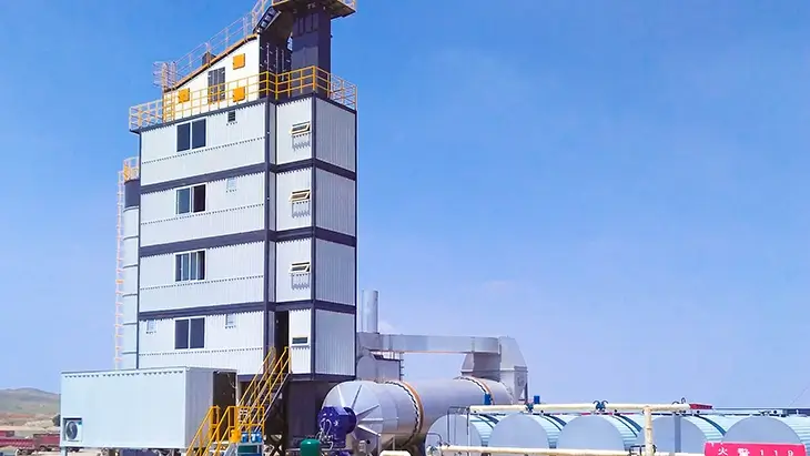enviormental friendly asphalt mixing plant
