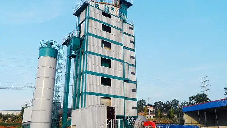 enviormental friendly asphalt mixing plant