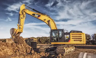 cat excavator