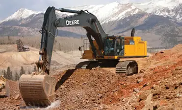 DEERE excavator