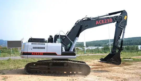 crawler excavator