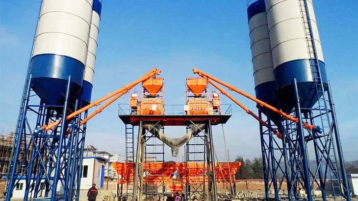 Hopper Lift type Concrete Mixing Plant
