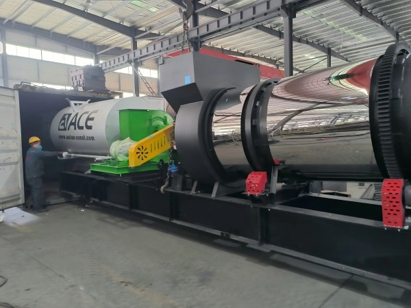 IAP40 integrated mobile asphalt plant loading
