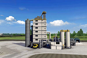 Asphalt Batch Mix Plant, Model: JNW series.