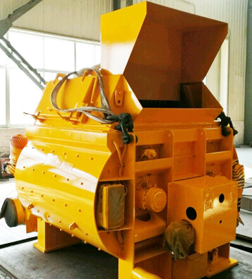 mixing system of mobile concrete batching plant