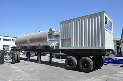 Bitumen Tank + Control Room Moving Unit