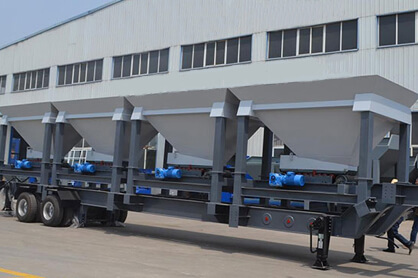 Cold Aggregate Feeding System Moving Unit