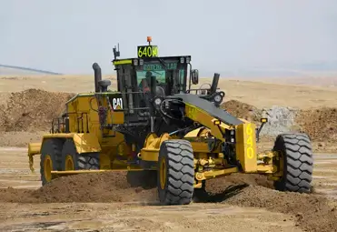 Cat motor grader