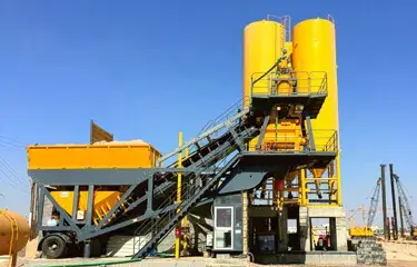 Mobile Concrete Batch Plant YHZS