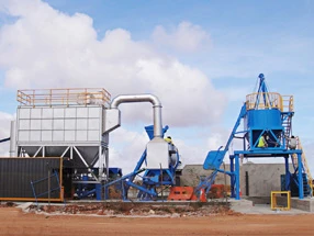 SLB20 Mini Mobile Asphalt Mixing Plant For Sale