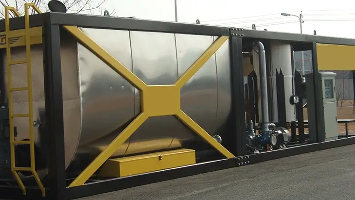asphalt rubber blending plant