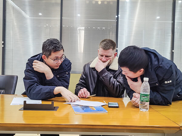 A Russian client visited ACE Group