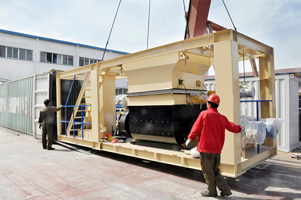 asphalt plant shipment to Egypt