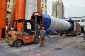 asphalt batch plant delivery to Uzbekistan