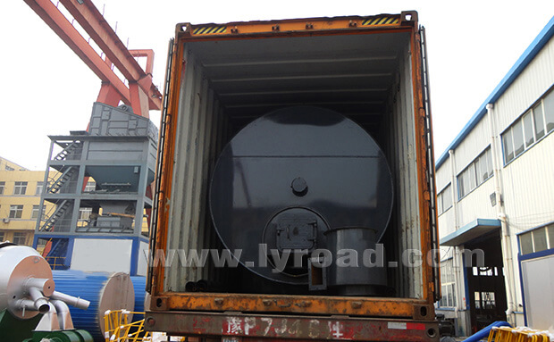 LB-1000 Asphalt Plant Shipped to Hong Kong