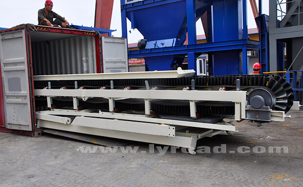 YHZS-35 Mobile Concrete Mixing Plant shipped to Uzbekistan