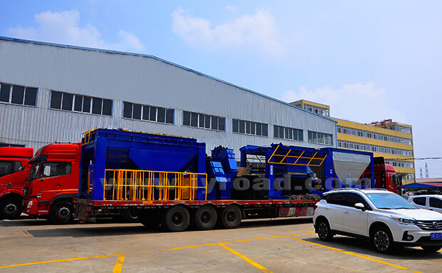 LB-800 Asphalt Batch Mixing Plant shipped to Tajikistan