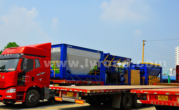 LB-800 Asphalt Batch Mixing Plant shipped to Tajikistan