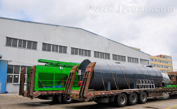 DHB-80 asphalt plant sent to Russia