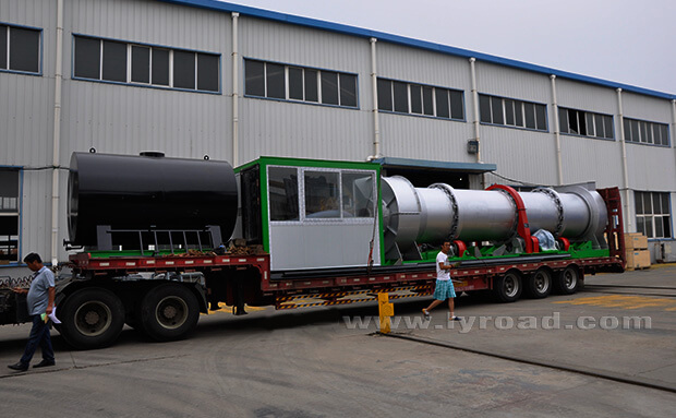 DHB-80 asphalt plant sent to Russia