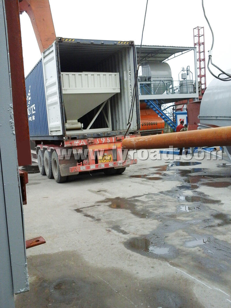 HZS25 Concrete Mixing Plant Are Ready To Be Shipped To UZ