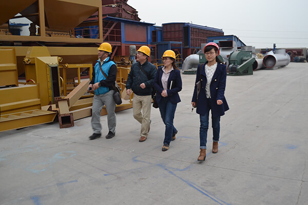 Mongolia Customer Visit Our Factory On March 18,2014