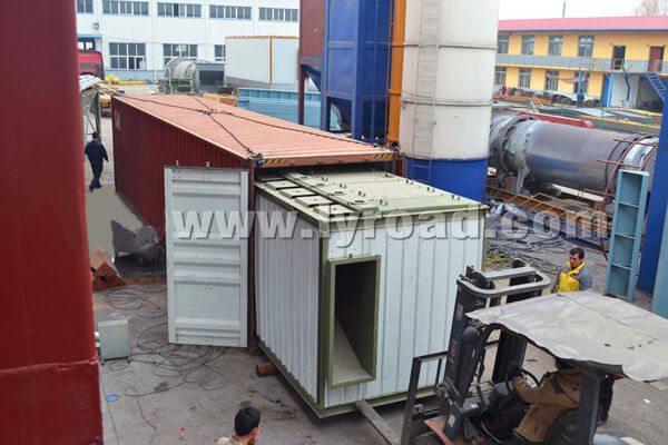QLB30 Asphalt Mix Plant Shipped To UK