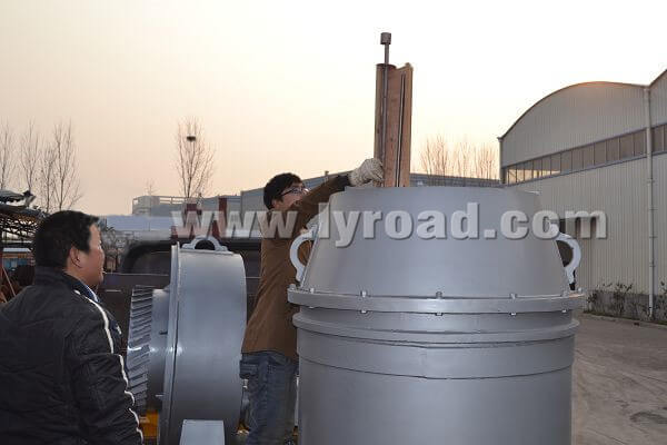 RM500 Rotation Type Pulverise Coal Burner Delivered To Turkey
