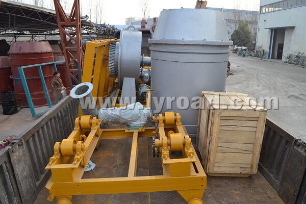 RM500 Rotation Type Pulverise Coal Burner Delivered To Turkey