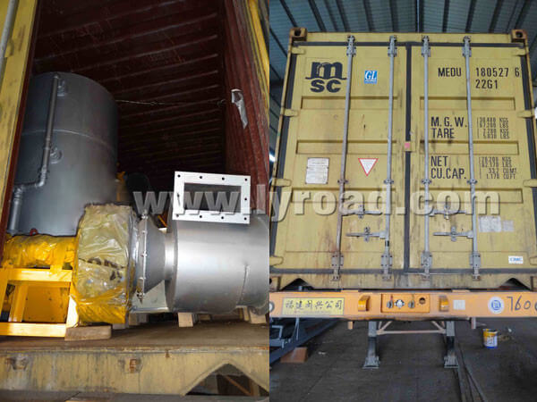SLB-10 Mobile Asphalt Mixing Plant Sent to Zimbabwe