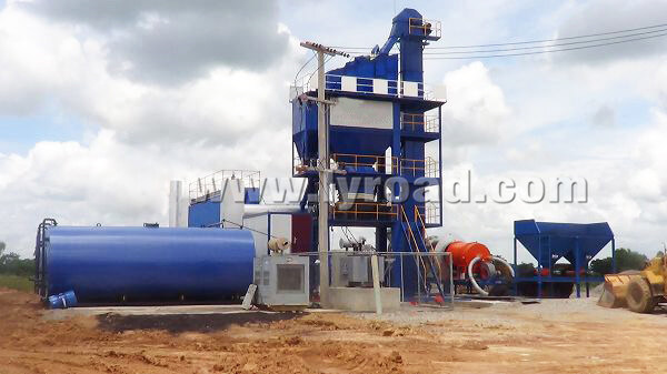 LB1500 asphalt mixing plant