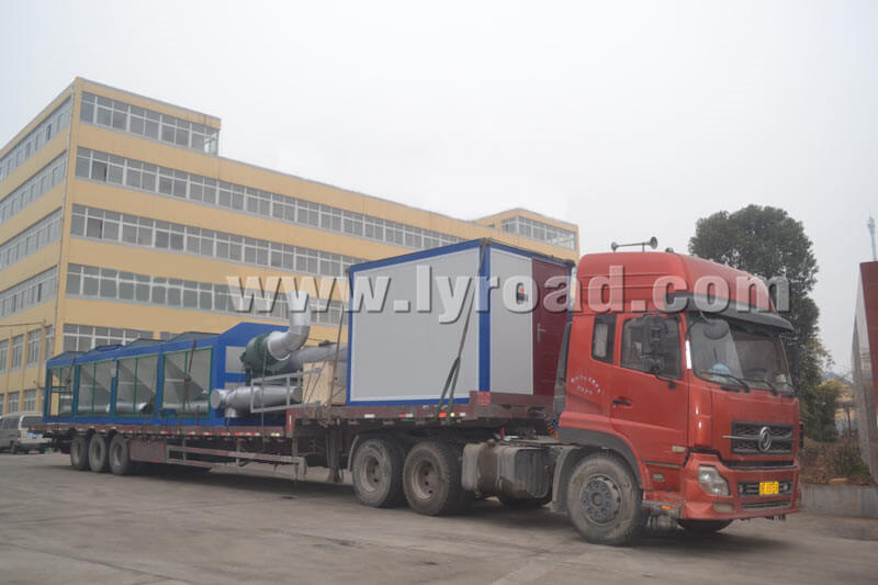 MDHB40 Asphalt Drum Plants on Their way to Client